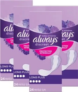 Always Discreet Inlegkruisjes Long Plus – 96 stuks