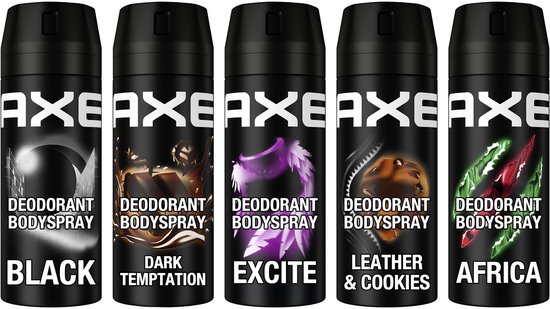AXE Bodyspray Mixset – 5 x 150 ml