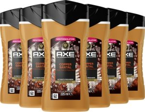 Axe Fine Fragrance Douchegel – Copper Santal 6×225 ml