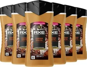 Axe Fine Fragrance Douchegel – Copper Santal 6×225 ml