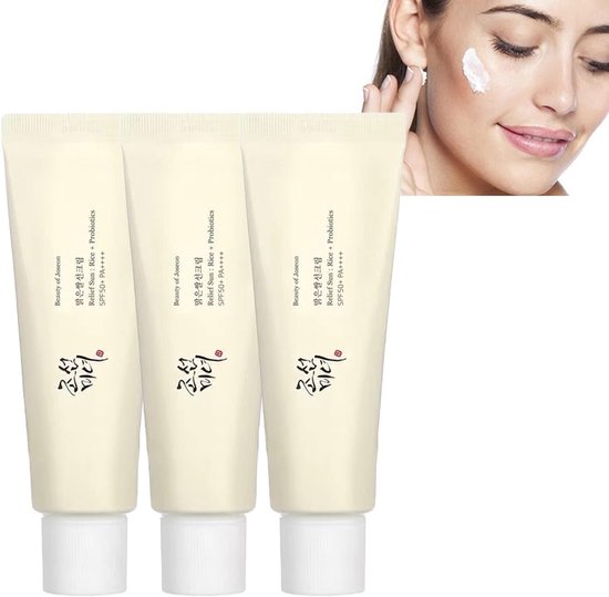 Beauty of Joseon Relief Sun Rice + Probiotics – 3x50ml