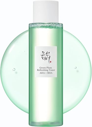 BEAUTY OF JOSEON Green Plum Refreshing Toner : + Aha Bha 150Ml