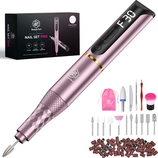 Beeperfect® Elektrische Nagelvijl Pro – Roze