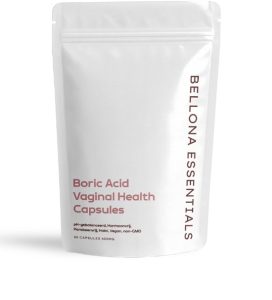 Bellona Essentials Vaginale boorzuur zetpillen, applicator