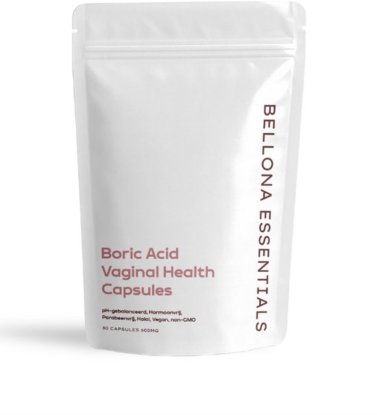 Bellona Essentials Vaginale boorzuur zetpillen, applicator