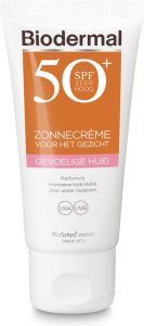 Biodermal Gevoelige Gezichts Zonnecrème SPF 50 – 50 ml