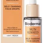 Biodermal Zelfbruiner Gezichtsdruppels - Vegan, 30 ml