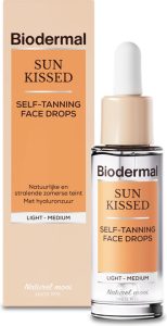 Biodermal Zelfbruiner Gezichtsdruppels – Vegan, 30 ml