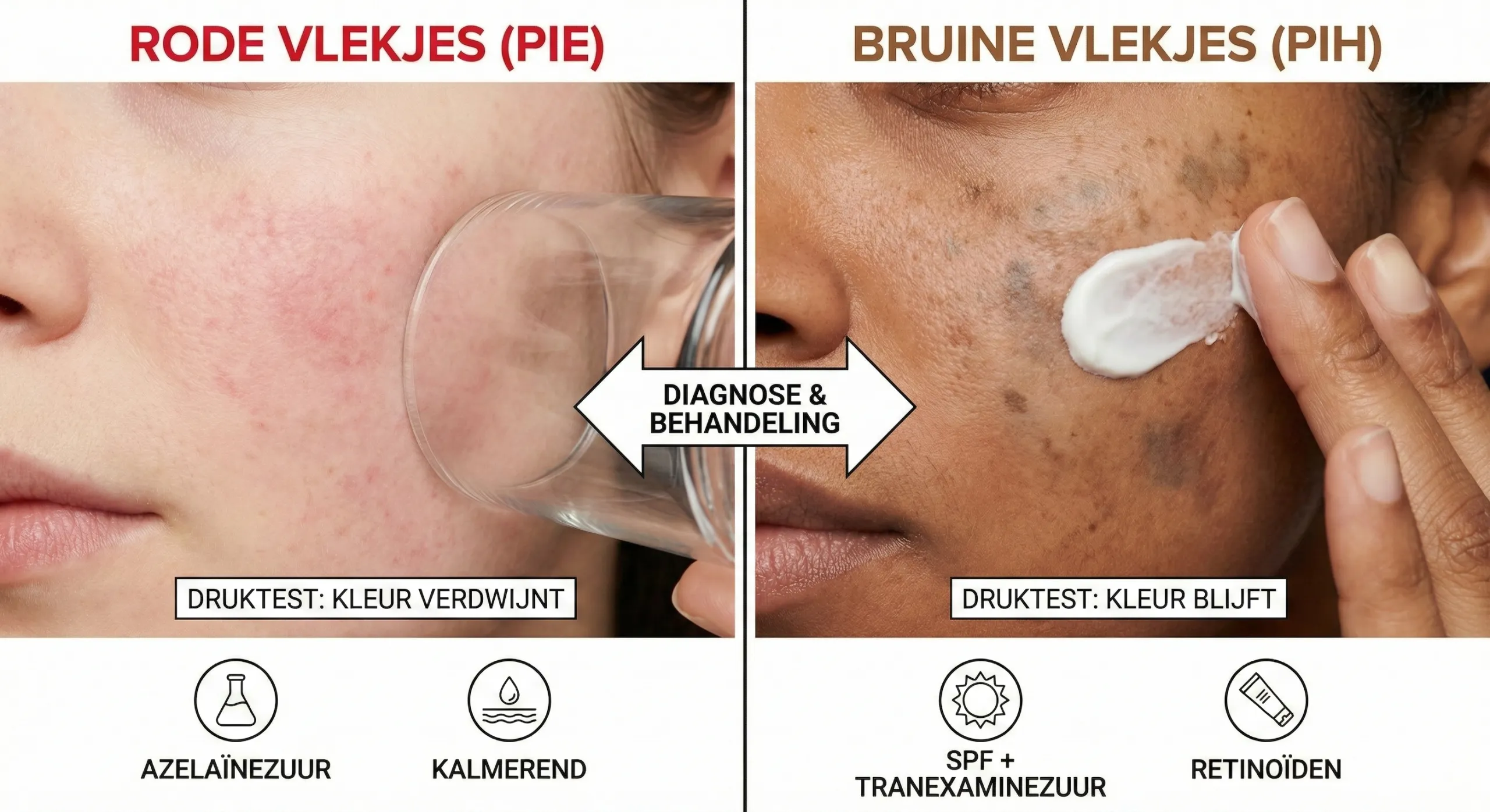 Pigmentvlekken of Acne-Littekens? PIE vs PIH Behandelen
