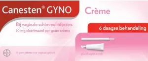 Canesten Gyno Crème Clotrimazol 35 g (6 wegwerpapplicators)