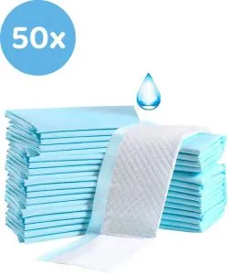 CarePlus Absorberende Bedonderleggers 60×40 cm (50 stuks)