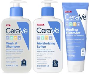CeraVe Baby Badset – 237ml Was/Shampoo, 237ml Lotion, 85g