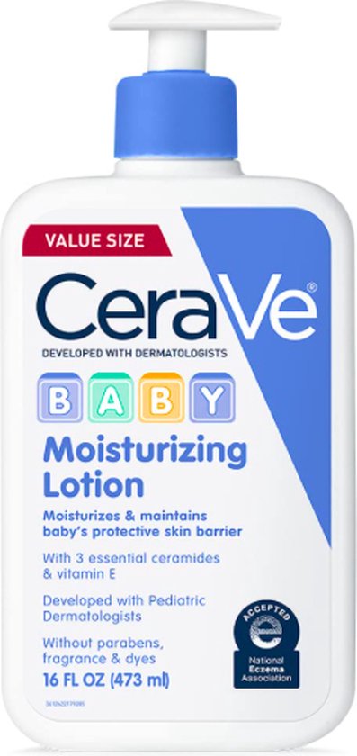 CeraVe Babylotion met hyaluronzuur en ceramiden – 473 ml