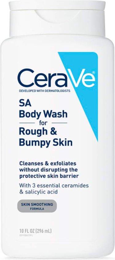 CeraVe Body Wash met salicylzuur – Geurvrij 296 ml