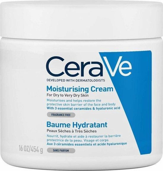 CeraVe Hydraterende Crème – 3 x 454 g