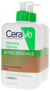 CeraVe Hydraterende Crème Wash – 2 x 473 ml