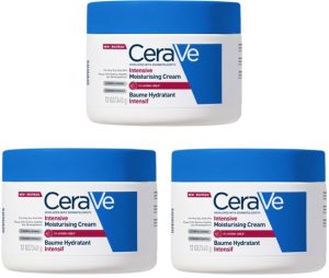 CeraVe Intensief Hydraterende Crème droge huid – 3x 340 g