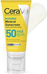 CeraVe Minerale Gezichtszonnecrème SPF50 – 48 ml
