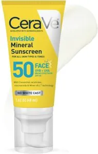 CeraVe Minerale Gezichtszonnecrème SPF50 – 48 ml