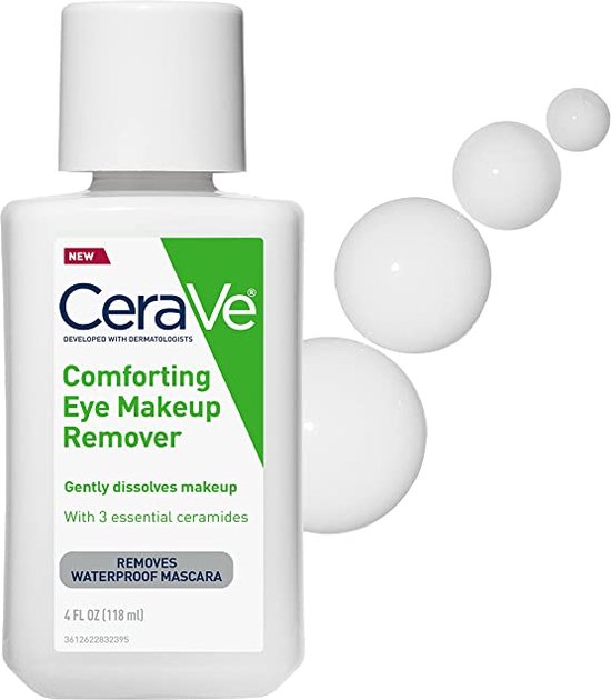 CeraVe Oogmake-up Remover – Hyaluronzuur & Ceramiden 118 ml