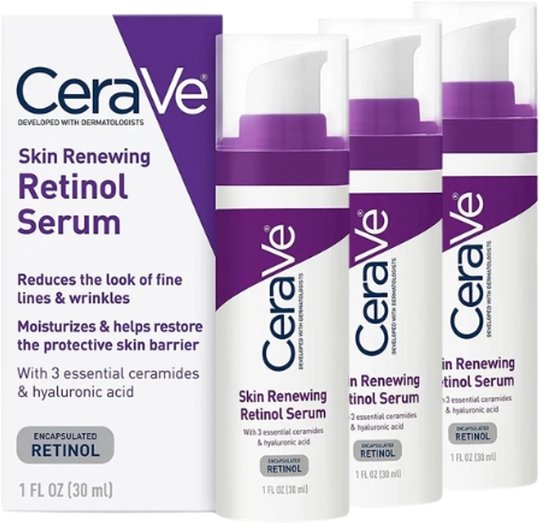 CeraVe Retinolserum – 3 x 30 ml