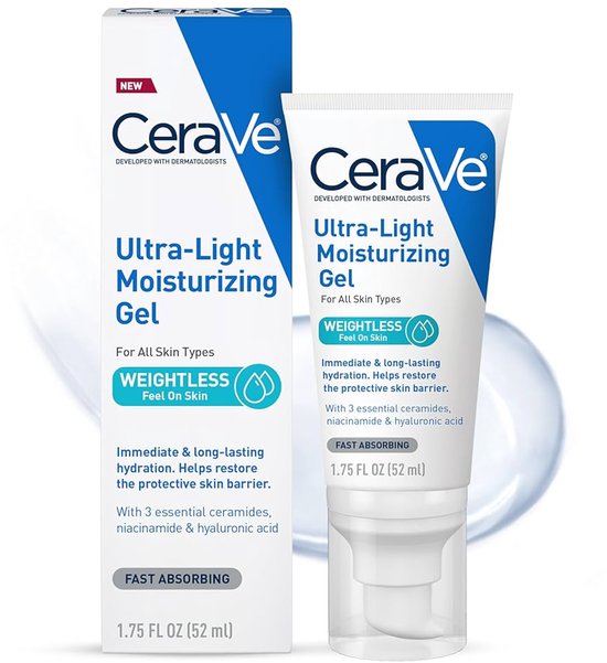 CeraVe Ultralichte Gel – Niacinamide & Hyaluron