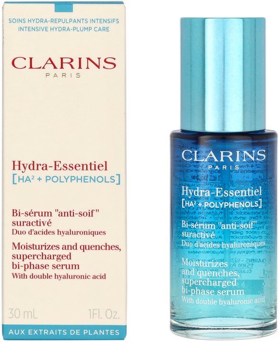 Clarins Hydra‑Essentiel Bi‑Phase Gezichtsserum – 30 ml