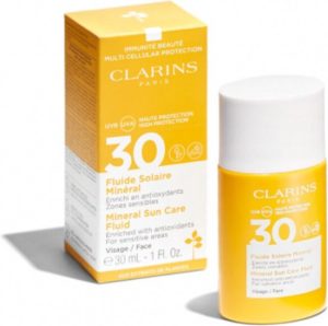 Clarins Suncare Gezichtsfluid SPF30 – 30 ml