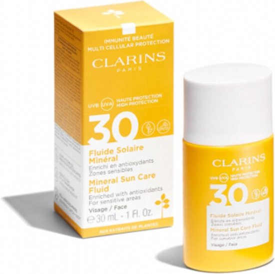 Clarins Suncare Gezichtsfluid SPF30 – 30 ml