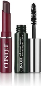 Clinique Almost Lipstick Black Honey & Mascara Set