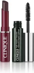 Clinique Almost Lipstick Black Honey & Mascara Set