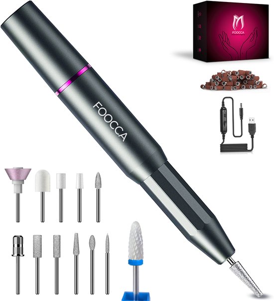 Foocca Elektrische nagelfrees – 20000 RPM