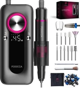 Foocca Elektrische Nagelfrees – Oplaadbaar 45.000 rpm