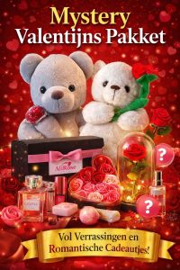 Gentle Goods Valentijns Set voor Haar – Rozen & Knuffel