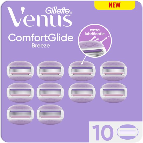 Gillette Venus ComfortGlide Breeze – 10 scheermesjes