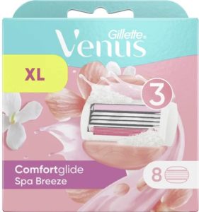 Gillette Venus ComfortGlide Spa Breeze – 8 navulmesjes