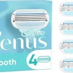 Gillette Venus Smooth Scheermesjes - 4 navulmesjes