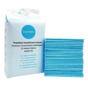 Gynotex Incontinentie Onderleggers 60×90 cm 1400 ml