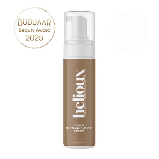 Helioux Zelfbruiner Mousse – Extra Donker (1-3 uur)