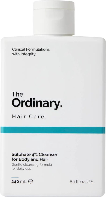 Herschreven titel: The Ordinary 4% Sulphate Body & Hair Cleanser – 240 ml