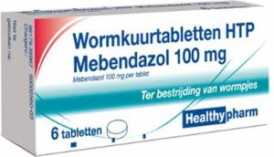 HTP Mebendazol Wormkuurtabletten – 100 mg