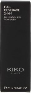 Kiko Milano Full Coverage 2‑in‑1 Foundation en Concealer
