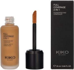 Kiko Milano Full Coverage 2-in-1 Foundation en Concealer