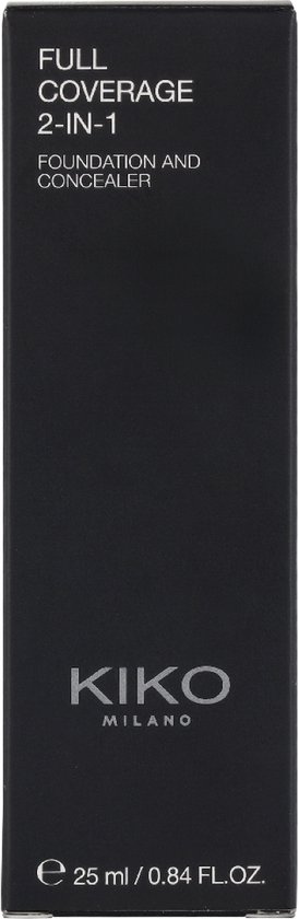 Kiko Milano Full Coverage Foundation en Concealer – 2-in-1