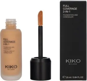Kiko Milano Volle Dekking Foundation en Concealer – 2-in-1