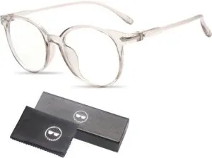 LC Eyewear Unisex Blauwlichtbril – Transparant Roze