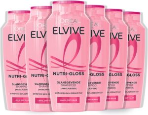 L’Oréal Paris Elvive Nutri-Gloss Shampoo – 6×250 ml