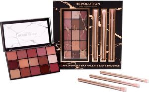 Makeup Revolution Reloaded Palette & Oogkwast – Sunset Sky