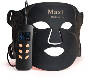 Maxi Meilleur LED-gezichtsmasker – Nova-serie (Rood)