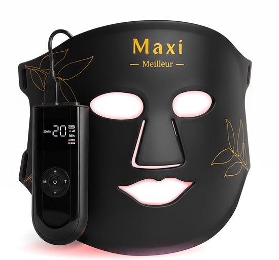 Maxi Meilleur Pro Series Led Masker – Lichttherapie